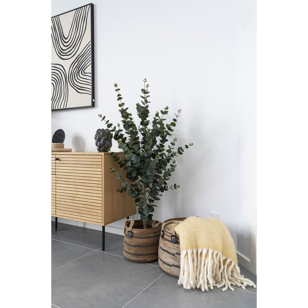 Striped Woven Basket Set - Image 6